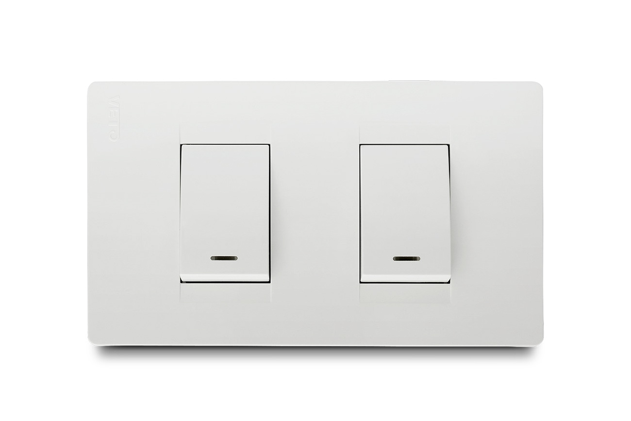  PRO ELEC - Interruptor de luz doble, 2 vías : Todo lo demás