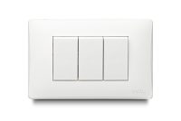 3 Gang Light Switch No Neon
