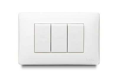 3 Gang Three Way Switch No Neon