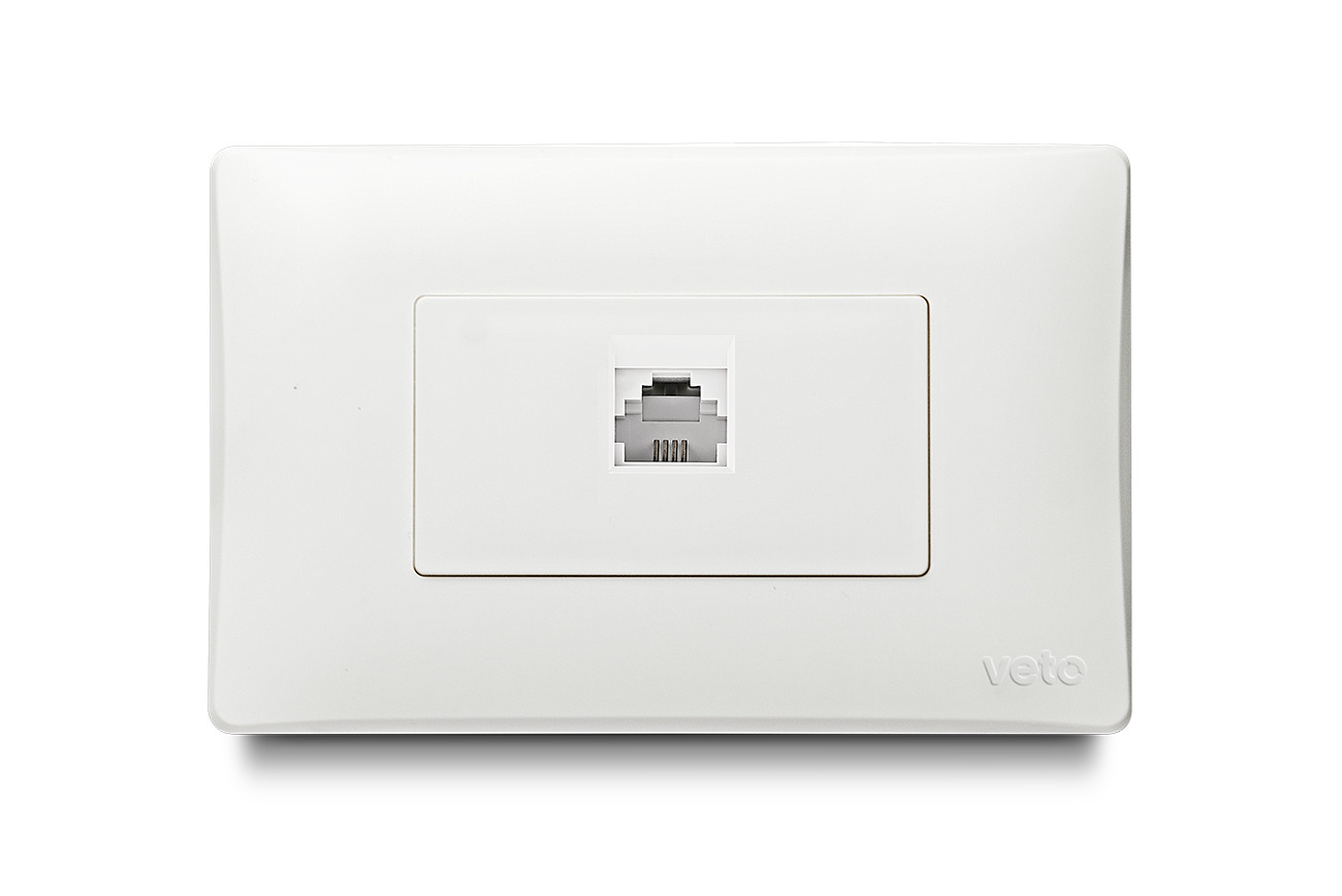 Jack Datos RJ45 Cat6 Simple - Imagen 1