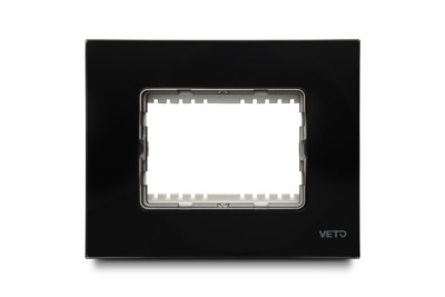 Placa Vidrio Negro