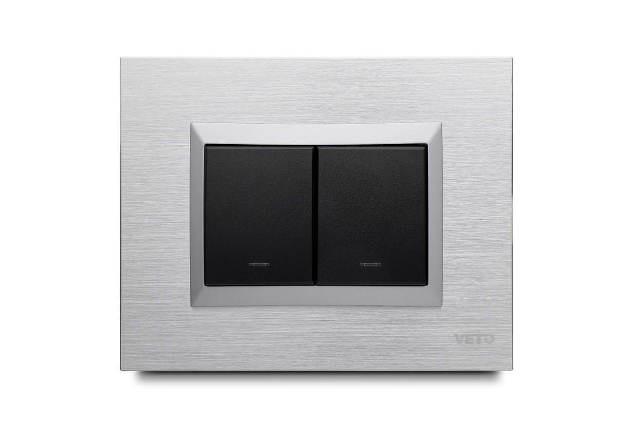Placa Aluminio Plata - Imagen 2