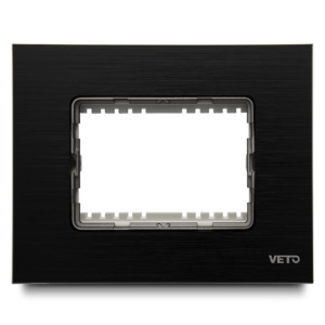 Placa Aluminio Negro - Thumbnail Image 1