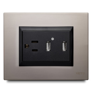 Placa Acero Inoxidable Plata - Thumbnail Image 2
