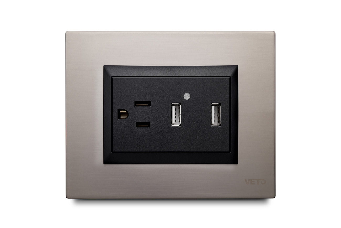 Placa Acero Inoxidable Plata - Imagen 2