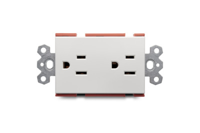Tomacorriente Doble Amer 2P+E 72mm