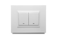 Combination 1 Light Switch + 1 Three Way Switch