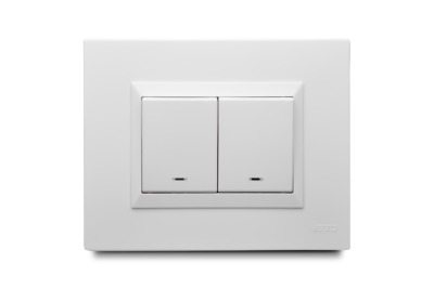 Combination 1 Light Switch + 1 Three Way Switch
