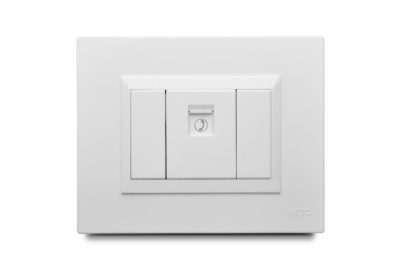 1 Gang Telephone Jack Rj25