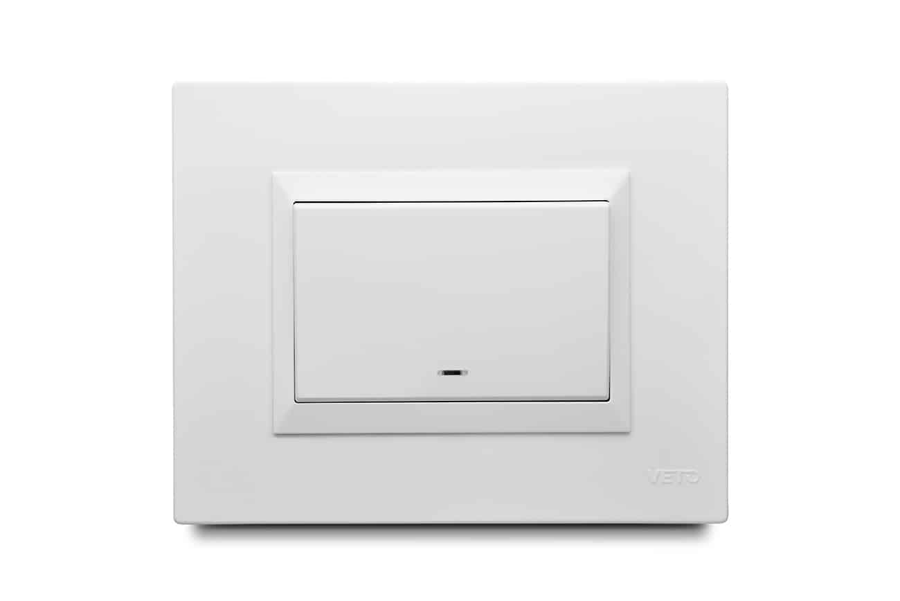 1 gang smart light switch wide rocker