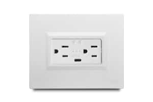 Tomacorriente/contacto inteligente doble americano 1200W