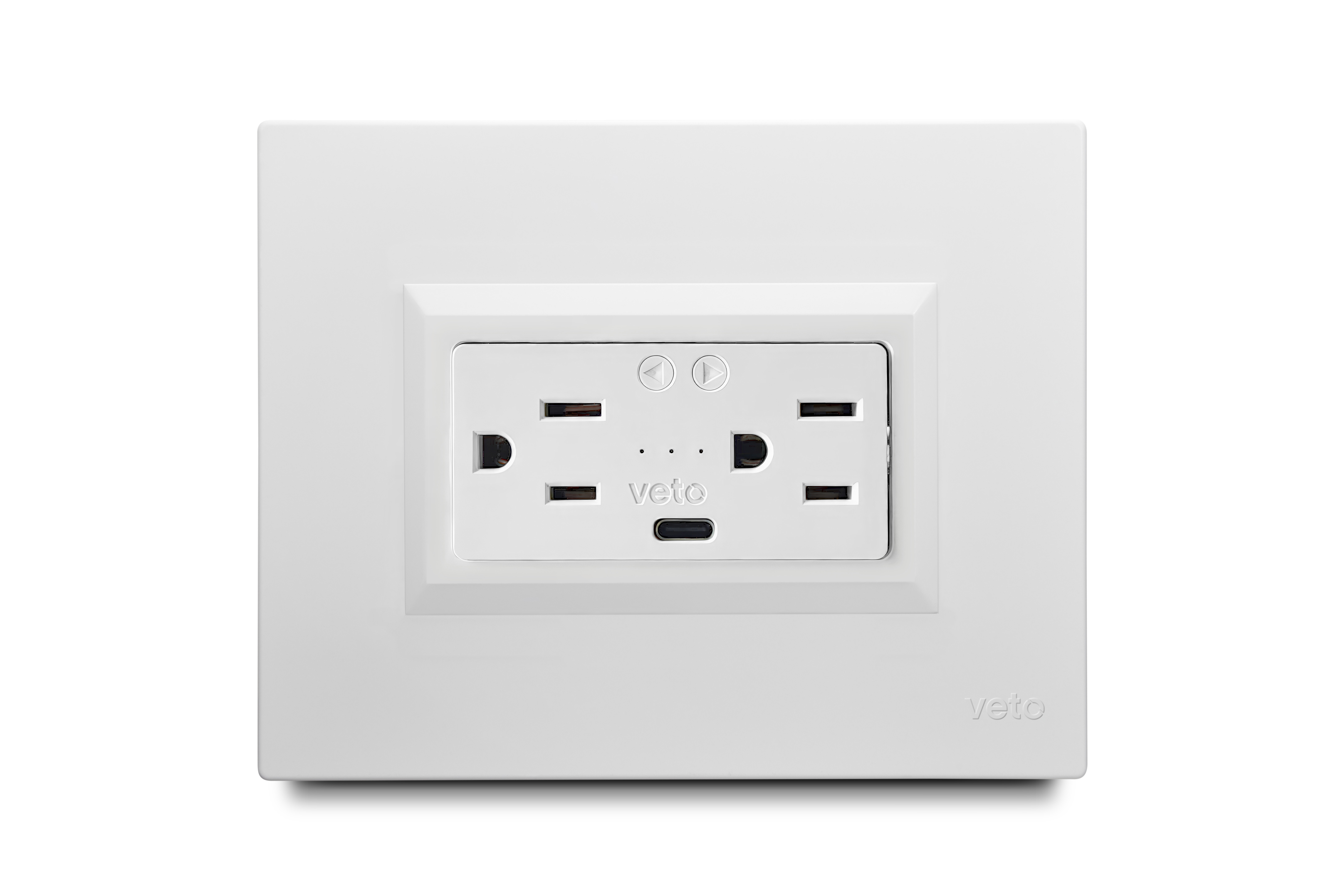 Tomacorriente/contacto inteligente doble americano 1200W