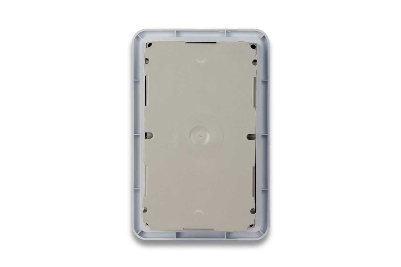 Caja de distribución plástica empotrable riel din - 4 espacios - Imagen 2