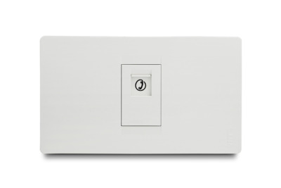 1 Gang Telephone Jack RJ14
