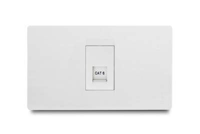 1 Gang Ethernet Data Jack RJ45 CAT6
