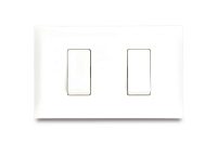 2 Gang Three Way Switch No Neon