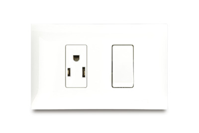 Mixto 1 Interruptor No Neon + 1 Tomacorriente Amer 2P+E