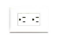 2 Gang American Outlet 2P+E