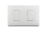 2 Gang Light Switch No Neon