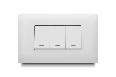 Interruptor Triple Balancin Ancho